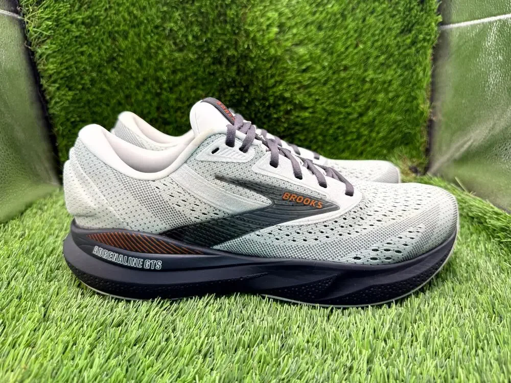 Brooks Adrenaline GTS 24 1204261D030 Athletic Shoes Women's 11.5D White Mesh Gym